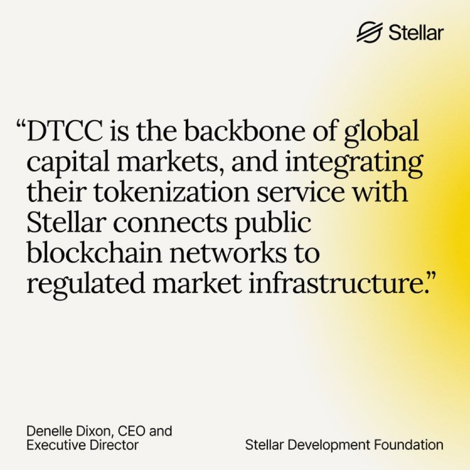 Denelle Dixon, Stellar Development Foundation: DTCC is the backbone of global capital markets