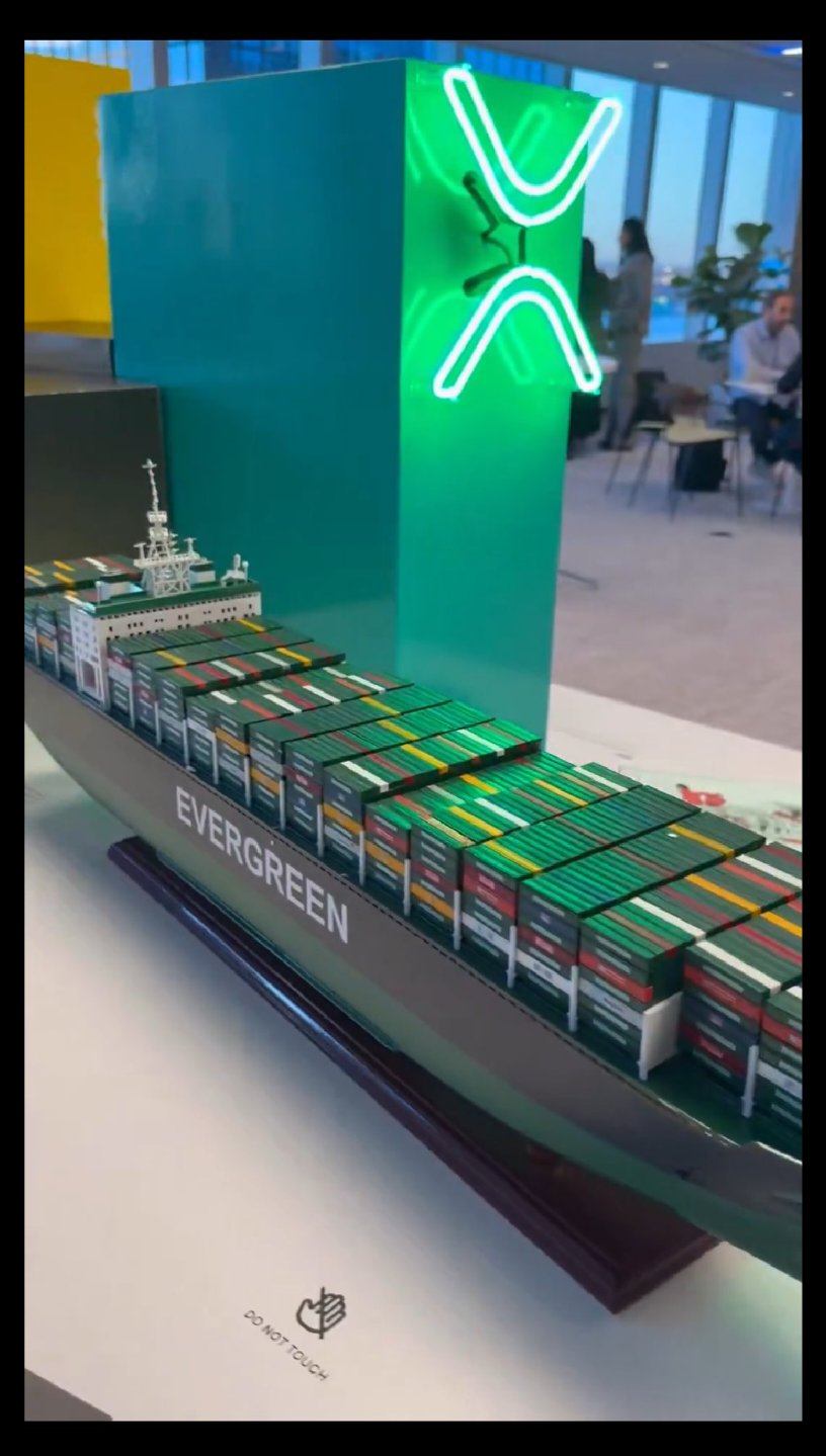 Ripple Swell 2025 — Evergreen container ship XRP